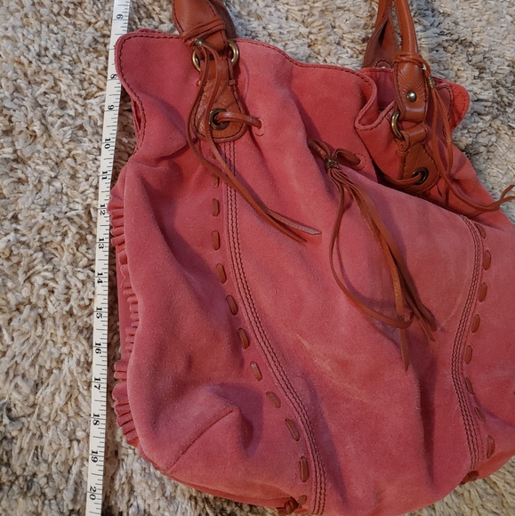 Lucky Brand Suede Shoulder Bag - Picture 12 of 14